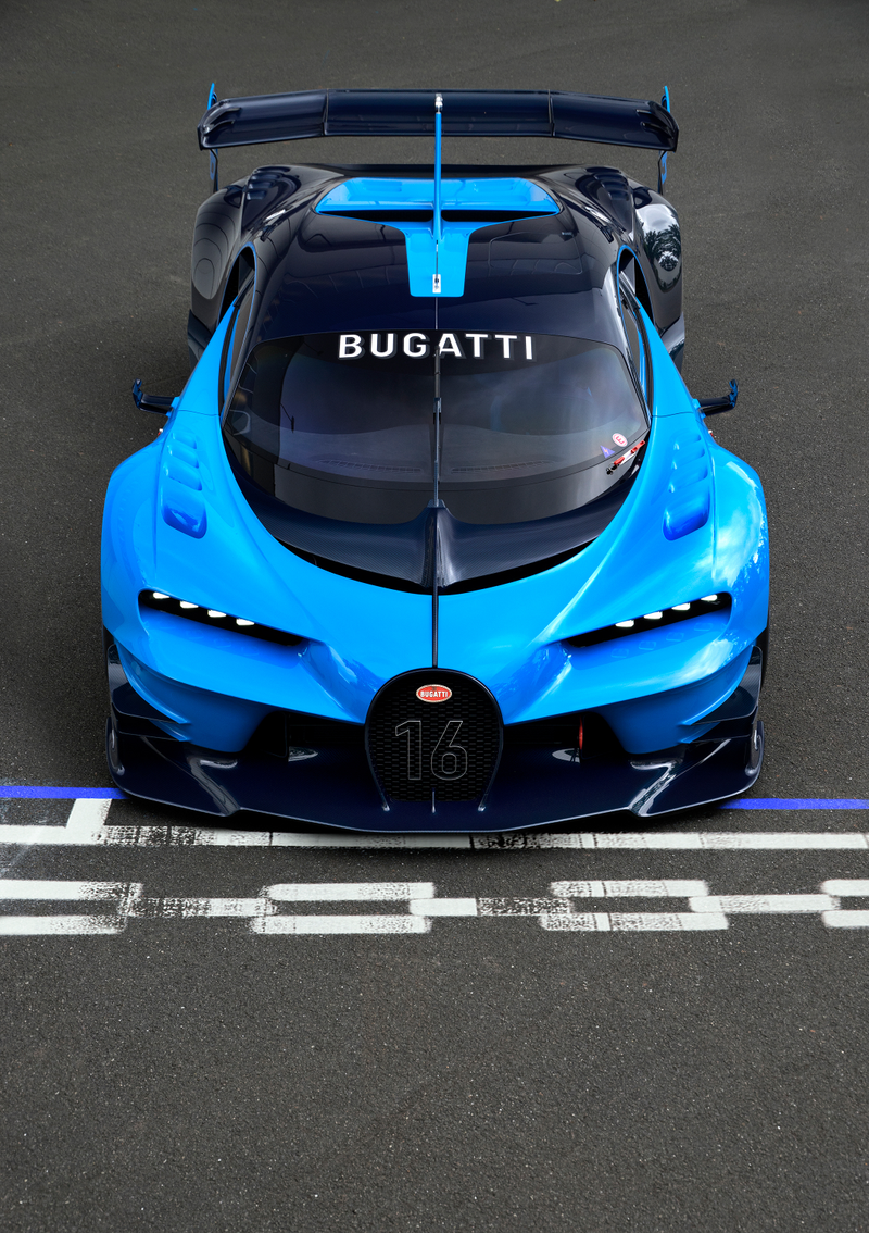 Illustration for article titled Bugatti Vision Gran Turismo Concept: The Future Of Bugatti Looks Terrifyingly Awesome